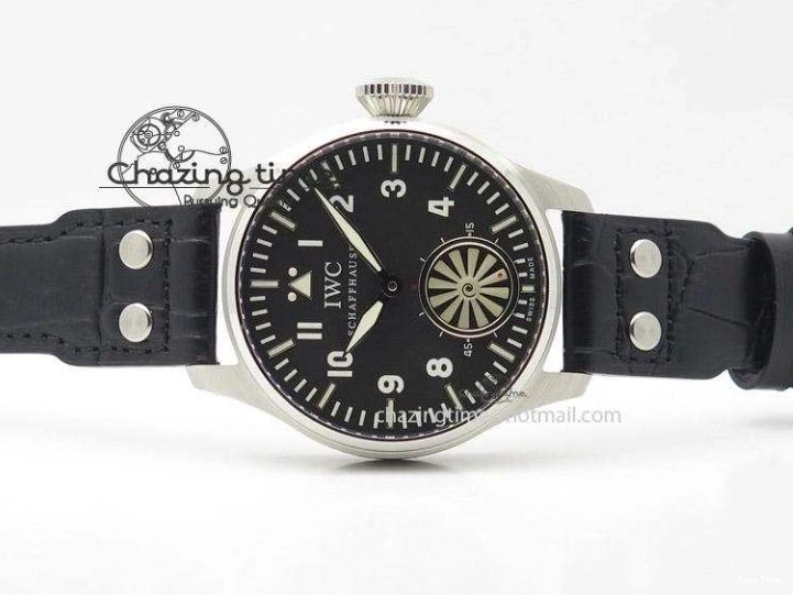 MIROTIME 0428 Breathable Big Pilot “Markus Buhler” IW5003 Turbine Movement V6F Best Edition On Leather Strap A 7334